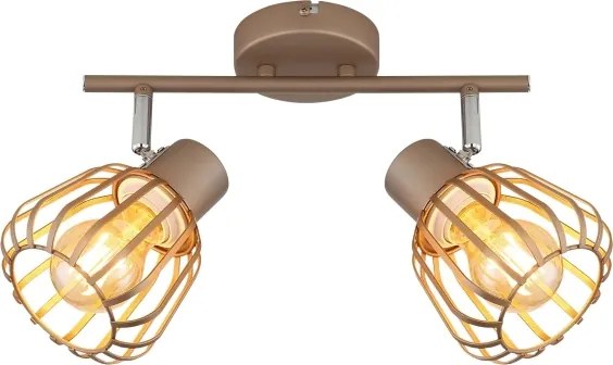 Globo 54663-2 - OLIN spotlámpa 2xE27/40W/230V