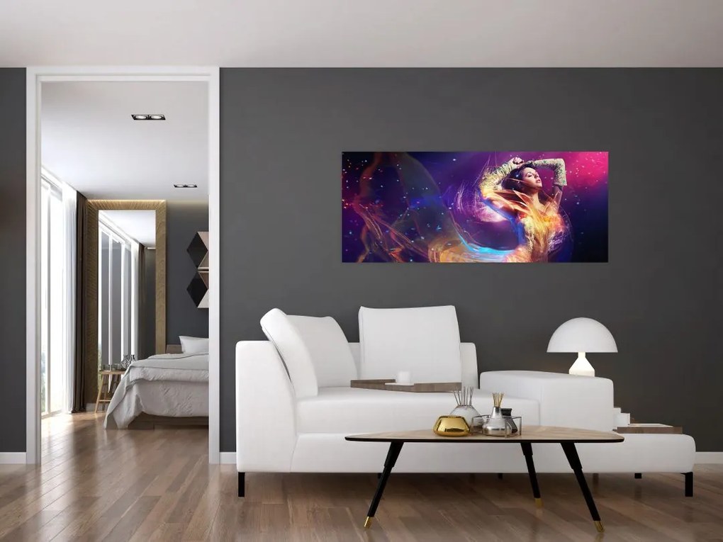 Kép - misztikus nők (120x50 cm)