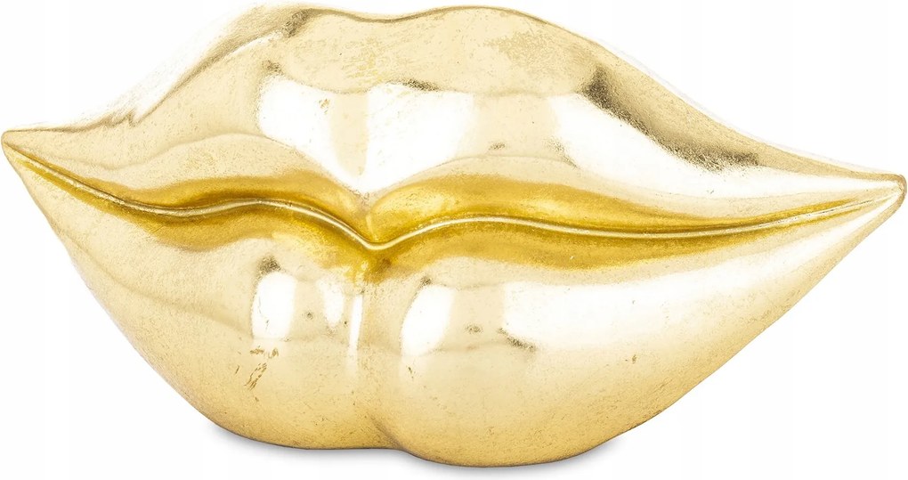 Arany ajkak dekoráció a belső térbe a glamour nappaliba