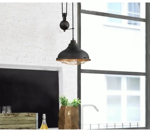 Westinghouse 61249 - Csillár zsinóron CHAVES 1xE27/60W/230V