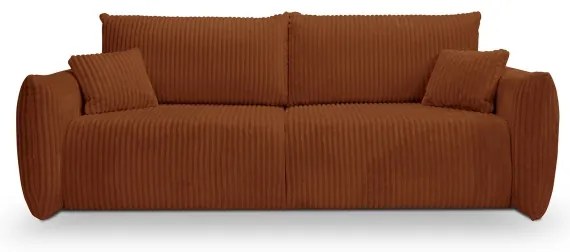 FRIDA kihúzható kétszemélyes kanapé barna