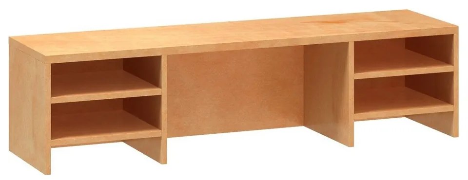 ProOffice íróasztal hosszabbító 140 cm, bükkfa