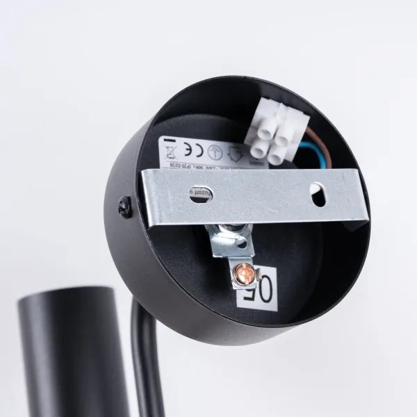 Sollux SL.1445 - Fali lámpa VECTOR 1xE27/15W/230V fekete