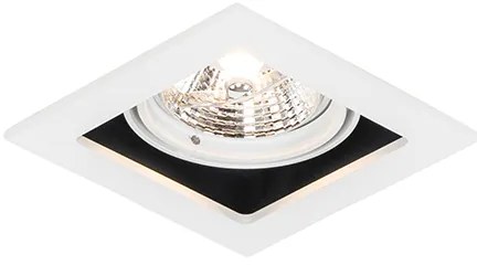 6 db Süllyesztett folt fehér állítható - Artemis 70