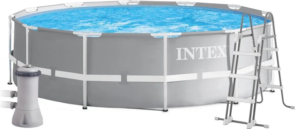 Intex Prism Frame medence 26716 3,66 x 0,99 m szűrőberendezéssel és létrával