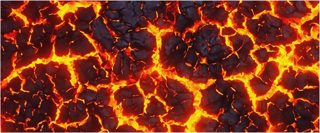 Flizelin tapéta Prémium erős magma falikép 250x104 ragasztó