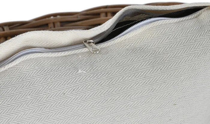 Rattan fotel karosszék pármákkal 100x78x68 cm