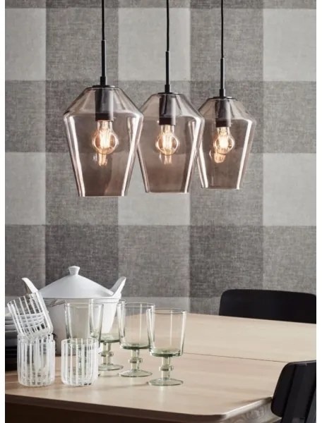 Markslöjd 107132 - Csillár zsinóron RETRO 3xE27/60W/230V