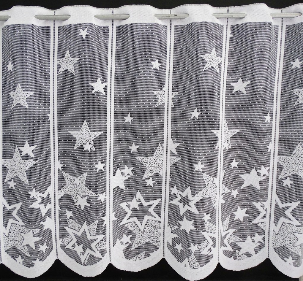 Mg Irigység 4741 Karácsonyi Csillagok fehér 200x90 M