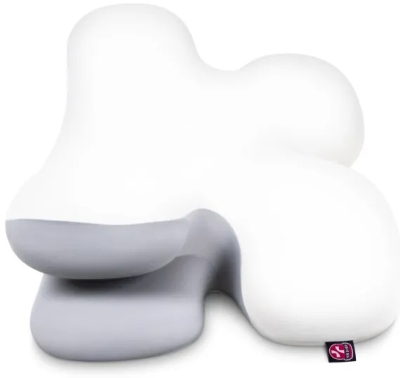 CONNECT IT CFH-6030-WH - Virgo anatómiai párna fehér/szürke