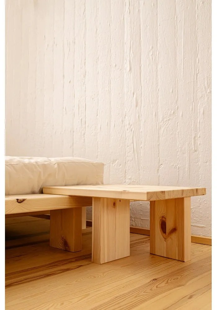 Natúr színű borovi fenyő éjjeliszekrény Japan – Karup Design