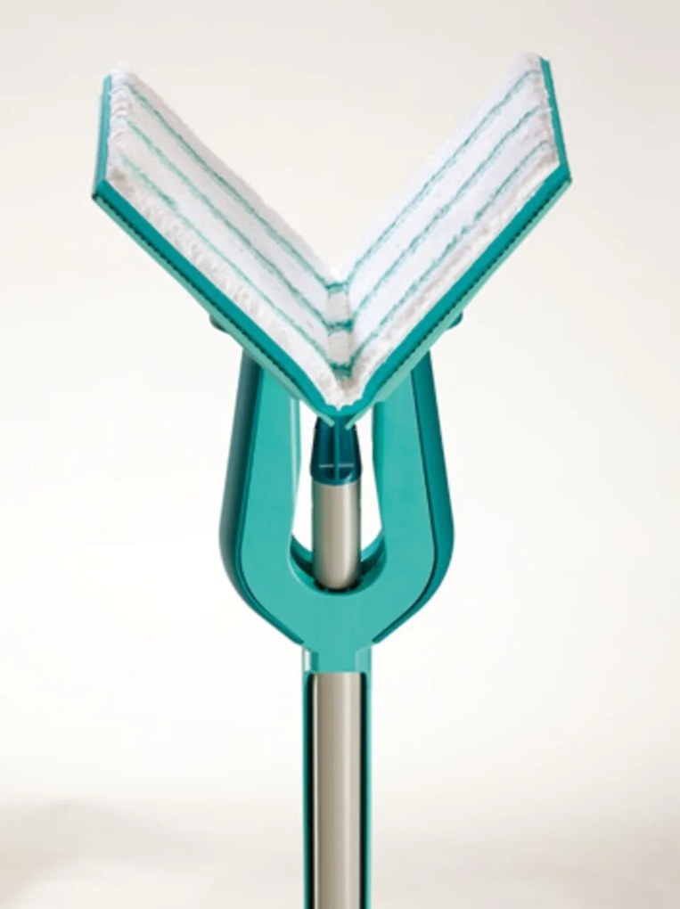 Picobello M Micro Duo lapos felmosó, Leifheit, 33 x 147 cm, műanyag / fém / mikroszálas, zöld