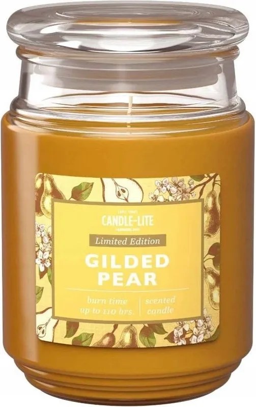 Nagy Gilded Pear gyertya Candle-lite