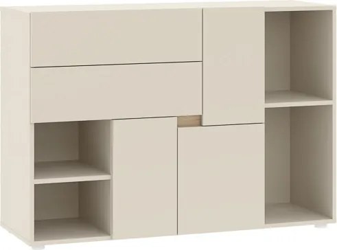 Szekrény 3 ajtós és 2 fiókos kivitelben LENS