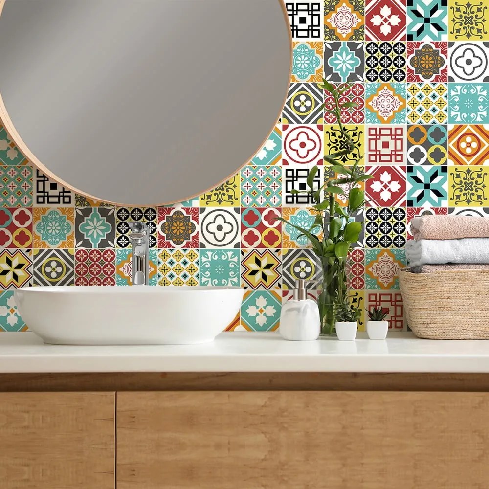 Montecito 24 db-os falmatrica szett, 15 x 15 cm - Ambiance