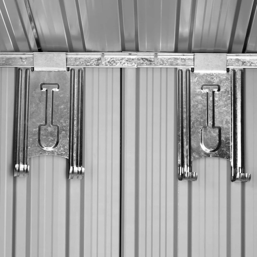 Kerti szerszámtároló ház XL, 196x132x188cm, antracit Gardebruk