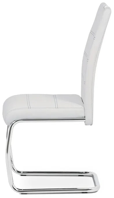 Fehér Ekobőr Étkezőszék. HC-481 WT