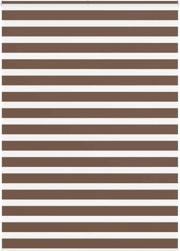 vidaXL zebrafüggönnyel barna szövetszélesség 150,9 cm poliészter