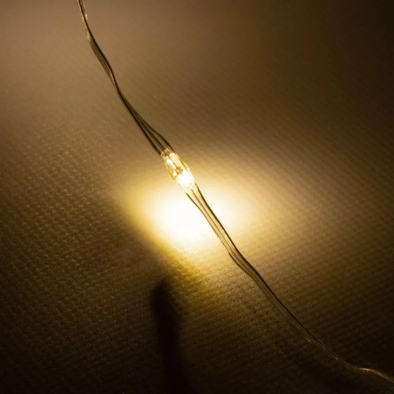 NEXOS LED lánc 100 LED dioda 10 m meleg fehér