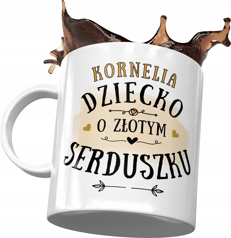 Kornéliáknak Születésnapi Bögre Névnapi Ajándék Nyomtatott Fotóval