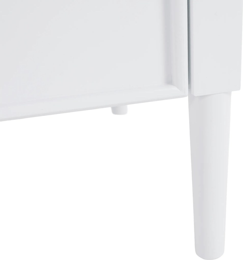 Komód, fehér, TEANA