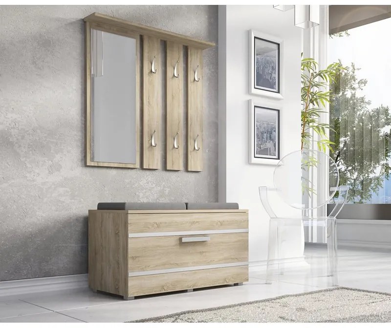 Eibar GS II NEW Előszobafal - sonoma N