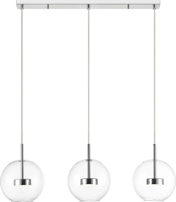 Zuma Line ENCELADUS P0428-03J-B5AC Fali lámpa 3x5W/LED 3000K 1500lm IP20