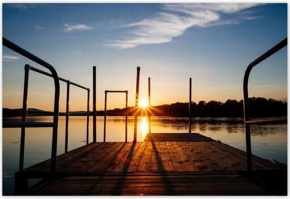 Poszterek 155x105 Naplemente híd