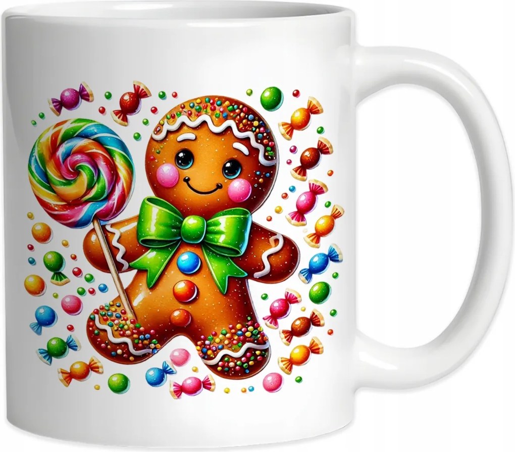 Karácsonyi Bögre Kerámia Mézeskalács Karácsony 330ml