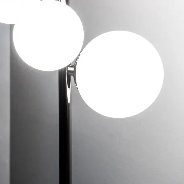 Brilagi - LED asztali lámpa MILLA 4xG9/3W/230V fekete króm/fehér