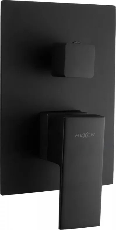 Mexen Uno fekete rejtett kádcsaptelep - 71435-70