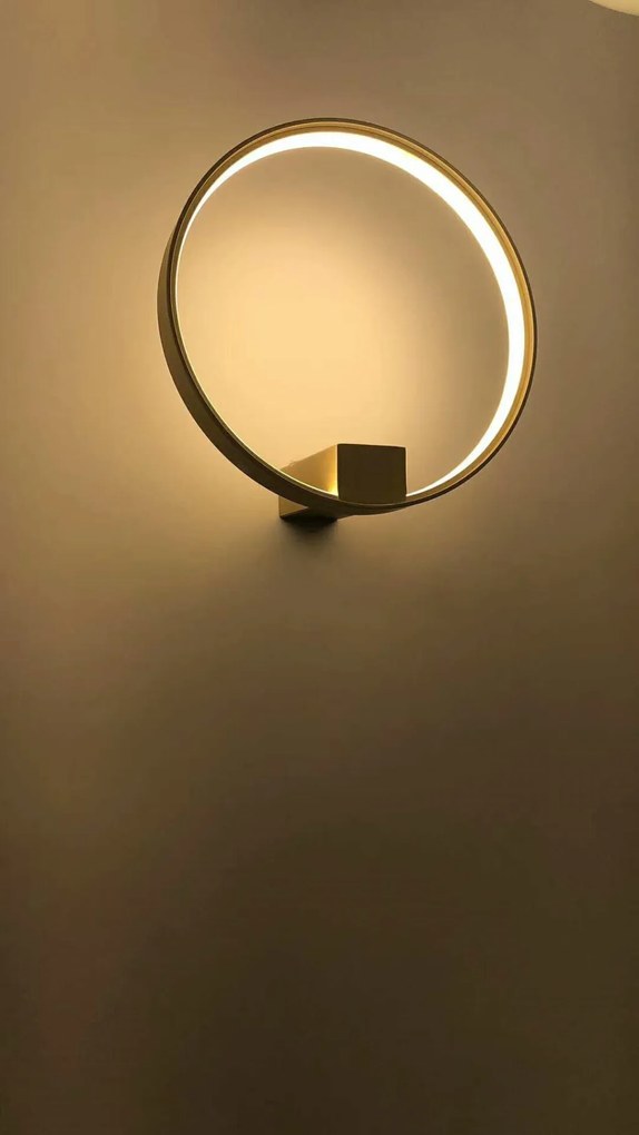 King Home MOOSEE CIRCLE WALL MSE010400220 Fali lámpa 1x3W/LED 3000K 1040LM IP20