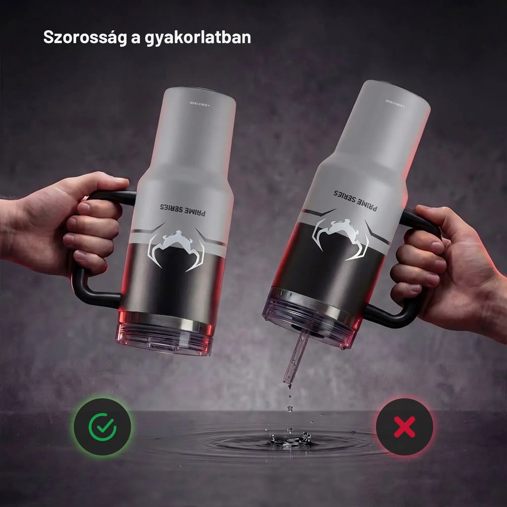 Füles termoszbögre szürke Diablo Nightwolf Moon