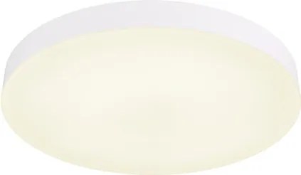 Globo 12384-36W Mennyezeti lámpa matt fehér műanyag, csúszókapcsoló, lépcsős kapcsoló, színek rögzíthetők, ø: 400mm, M: 45mm, tartozék: LED 36W 230V, 4700lm forrás, 3400lm kimenet, CCT 3000/4000/6500K