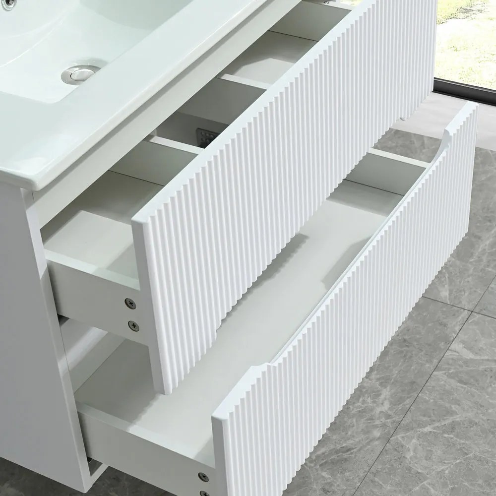 Trent 80 alsó szekrény mosdóval