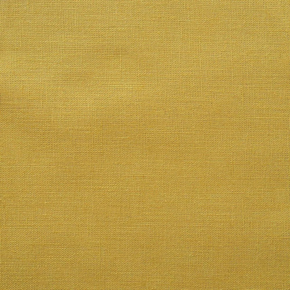 Sárga len függöny 140x250 cm Lemon Curry – Linen Tales