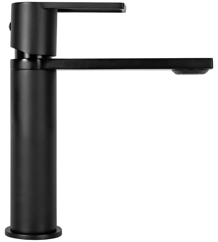 Fürdőszobai csaptelep Rea Flip Black low