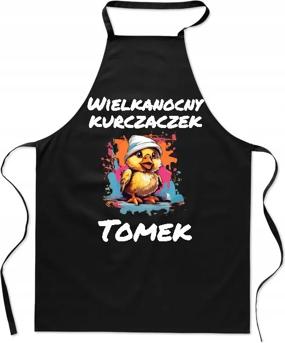 Konyhai kötény Húsvéti Csirke Tomi Személyre szabott Az Ön neve