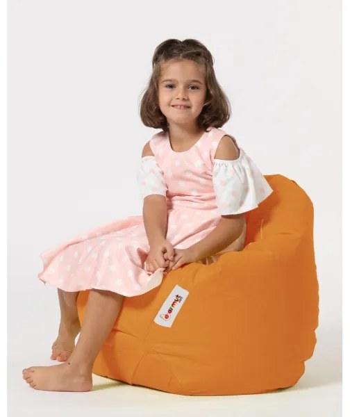 Babzsák 60x60 cm narancssárga