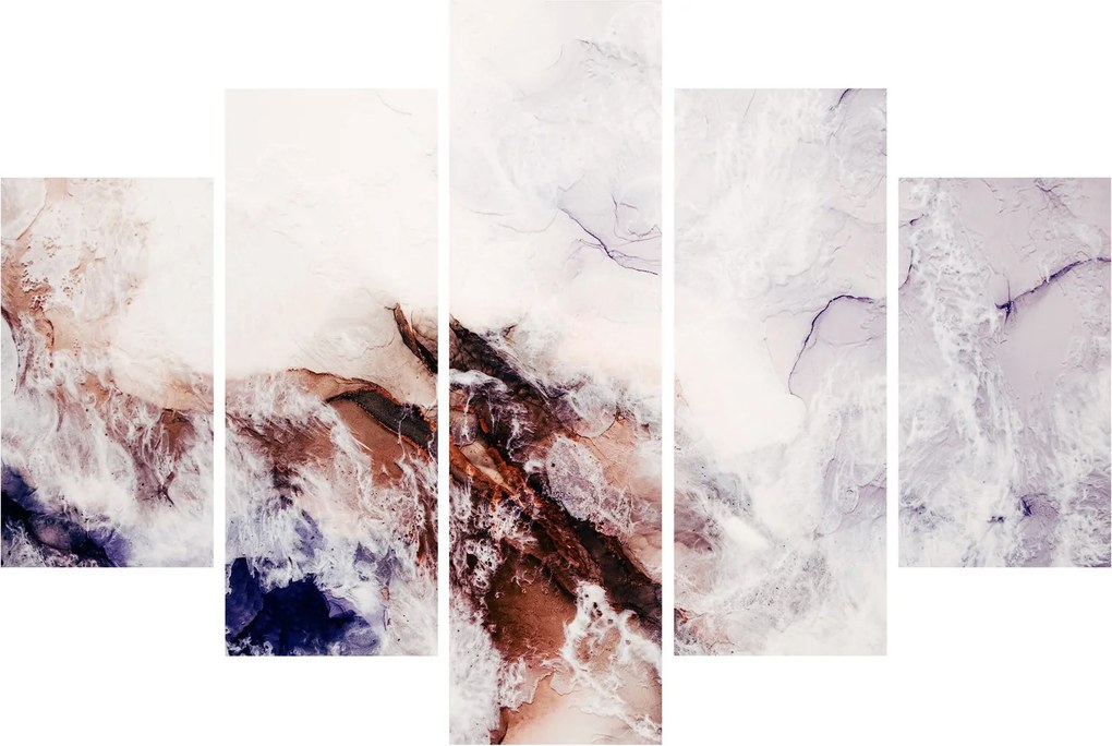 Kép - Lila márvány N⁰1 (150x105 cm)