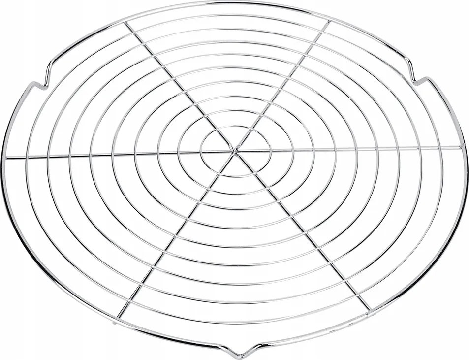 Acél Grillrács Sütőrács Cukormáz 32.5CM