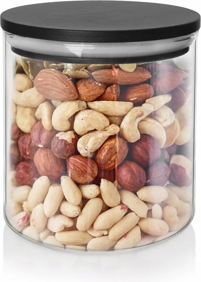 Konyhai ételtároló doboz üveg tömítéssel 450 ml