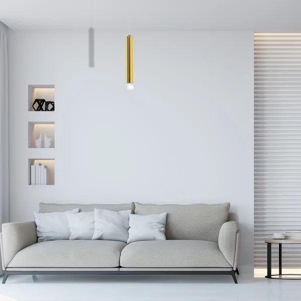 LED Csillár zsinóron GOLDIE 1xLED/5W/230V arany