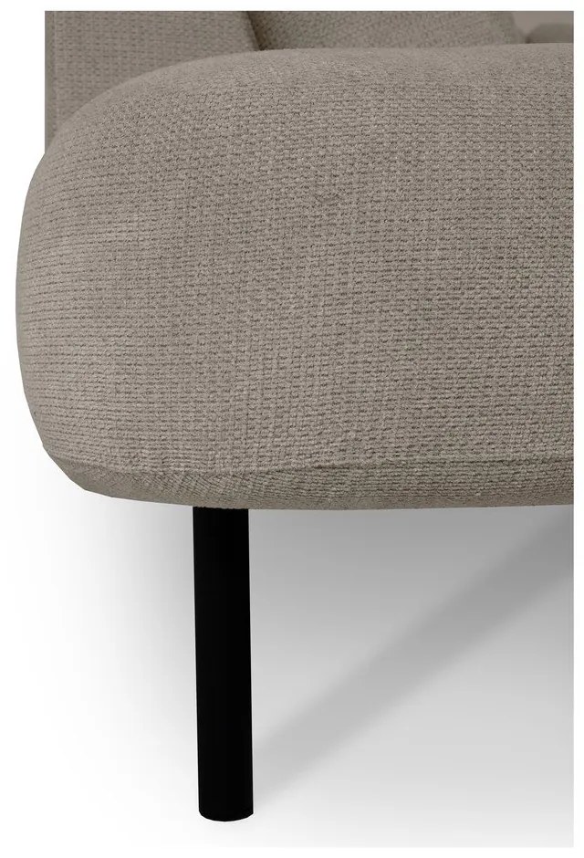 Bézs sarokkanapé (bal oldali-U alakú) Hero – Scandic