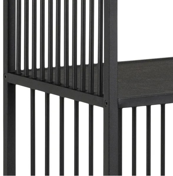 DEVIN könyvespolc fekete