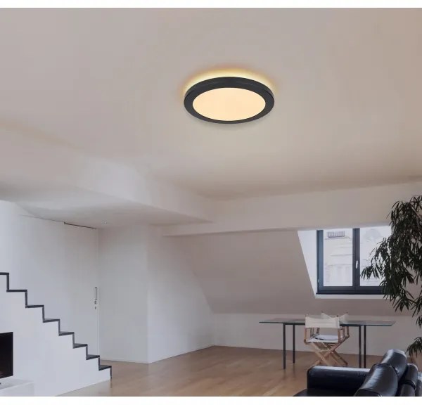 Globo 12379-24B - LED Mennyezeti lámpa LASSE LED/24W/230V