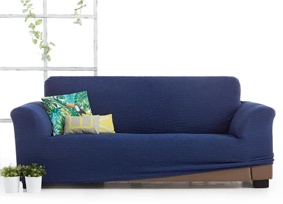 Milos háromszemélyes kanapéhuzat, kék