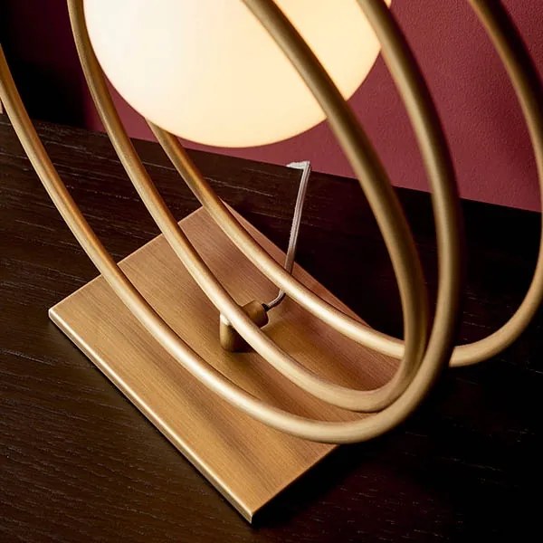 Endon 92491 - Asztali lámpa EMILIO 1xG9/3W/230V arany