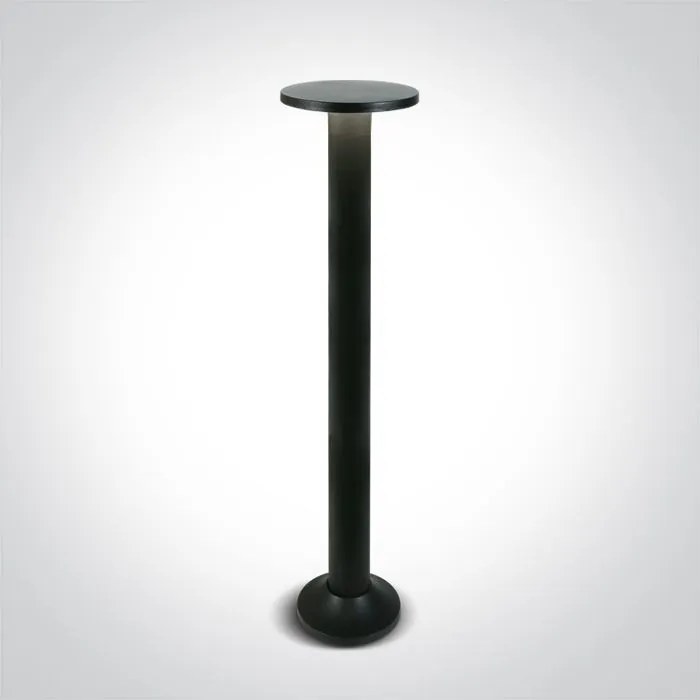 ONE LIGHT 67490A-B-W MUSHROOM BOLLARDS Modern Kültéri Állólámpa Fekete LED IP44