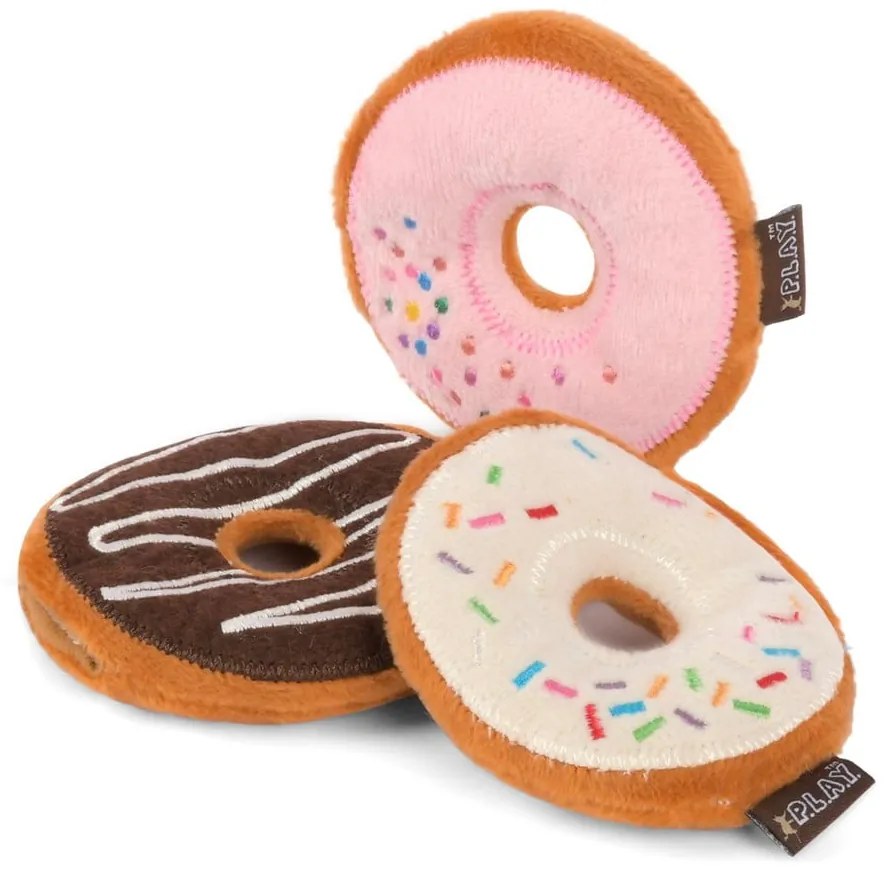 Macskajáték készlet 3 db-os Donuts - P.L.A.Y.